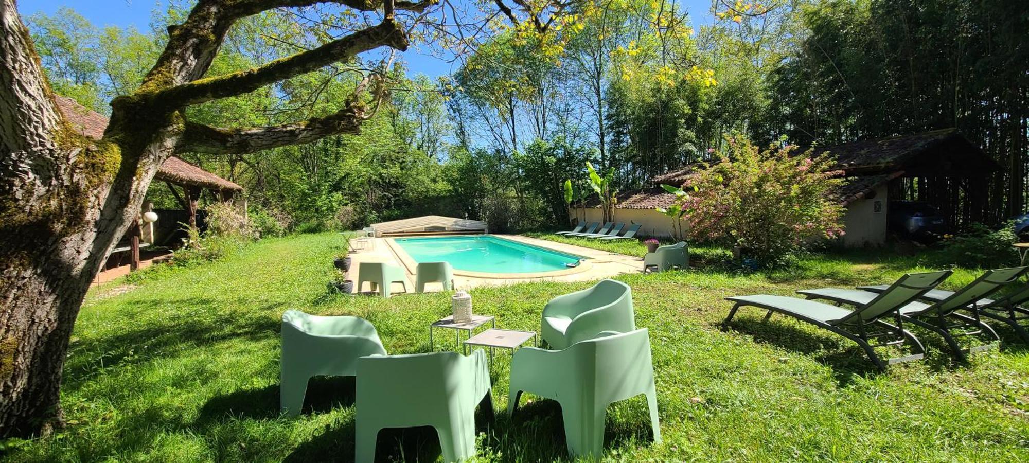 Le Manoir Du Moulin De Madame Villeneuve-sur-Lot Exterior foto