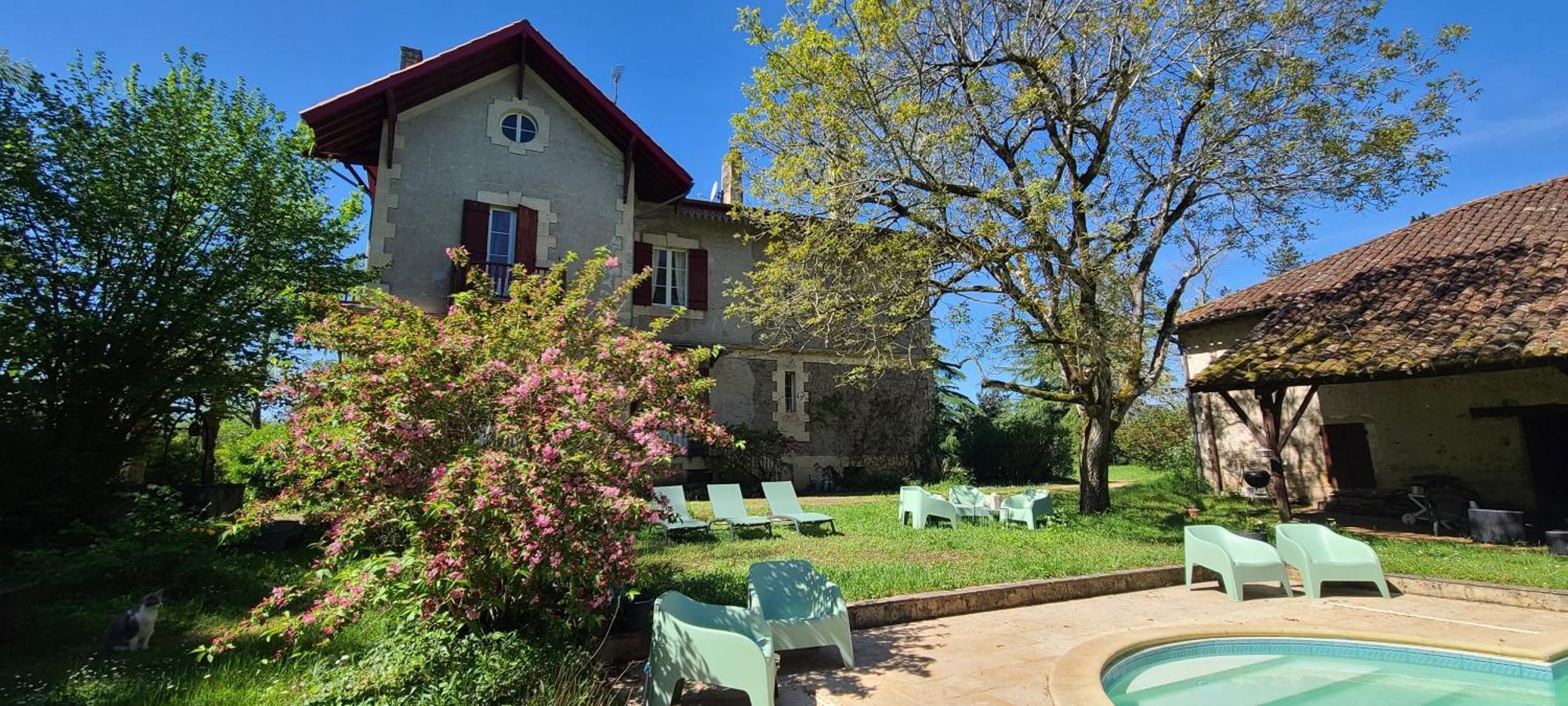 Le Manoir Du Moulin De Madame Villeneuve-sur-Lot Exterior foto